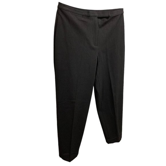 Size 14P Talbots Petites Women's Black Dress Pants Slacks 1990s Vintage - Picture 4 of 9